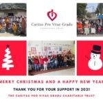 Merry Christmas and a Happy New Year! Caritas Pro Vitae Gradu Charitable Trust, Ariane Slinger